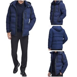 Marc New York Men's Huxley Mid Length Hooded Jacket